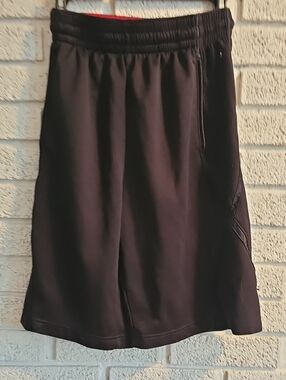 Champs Men's Black Athletic Shorts